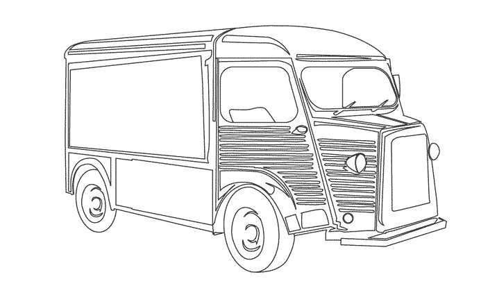 ぬりえページ: トラック (交通機関) #135672 - 無料の印刷可能なぬりえページ