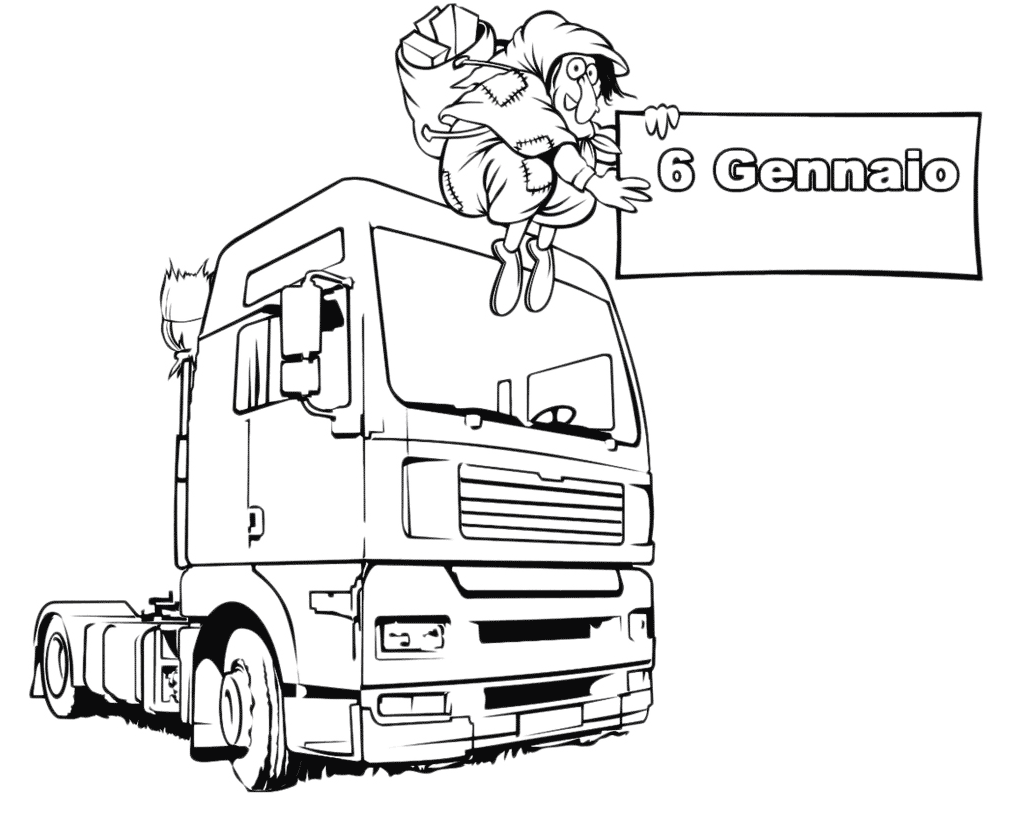 ぬりえページ: トラック (交通機関) #135696 - 無料の印刷可能なぬりえページ