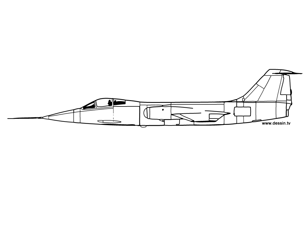 ぬりえページ: 軍用機 (交通機関) #141040 - 無料の印刷可能なぬりえページ