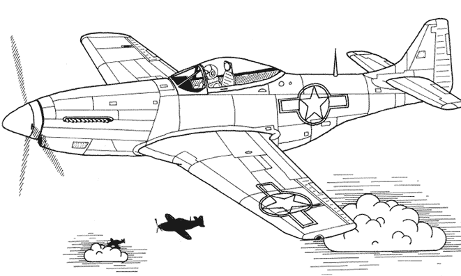 ぬりえページ: 軍用機 (交通機関) #141048 - 無料の印刷可能なぬりえページ