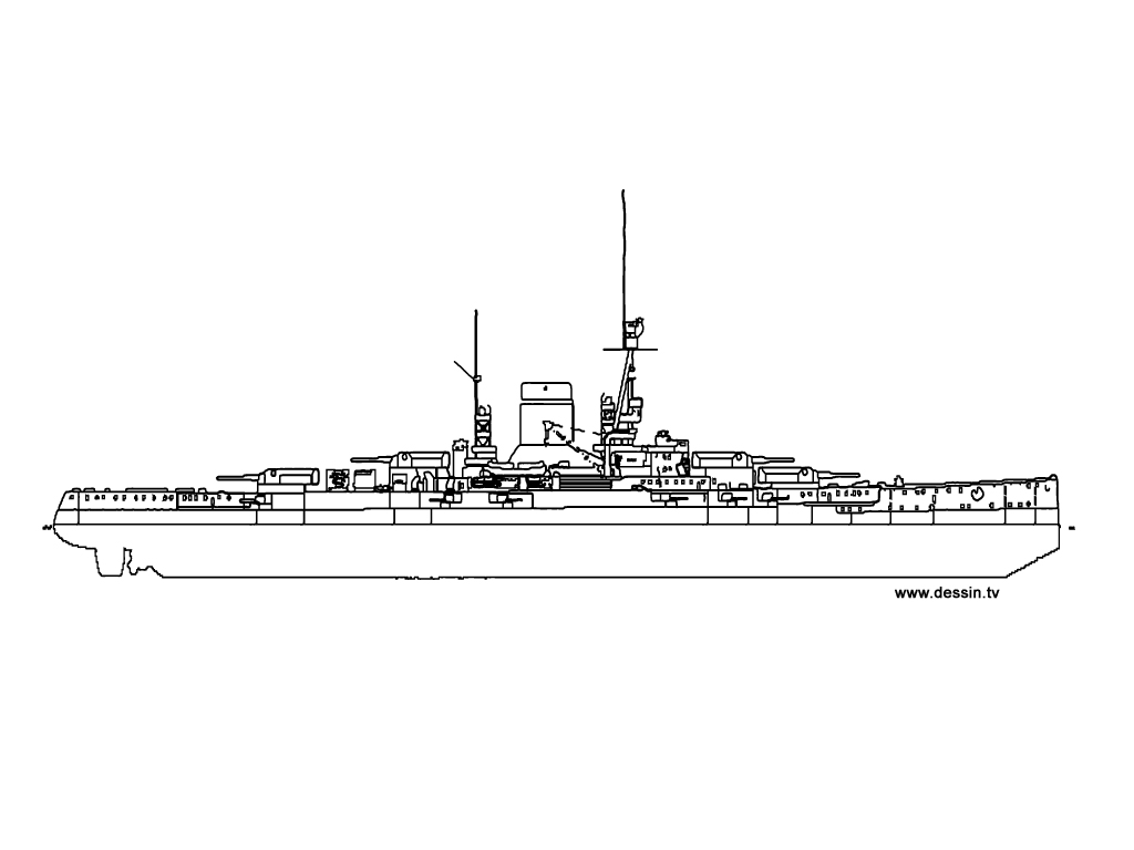 ぬりえページ: 軍艦 (交通機関) #138500 - 無料の印刷可能なぬりえページ