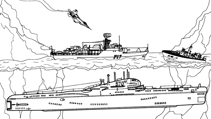 ぬりえページ: 軍艦 (交通機関) #138709 - 無料の印刷可能なぬりえページ