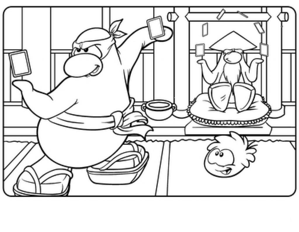 ぬりえページ: クラブペンギン (ビデオゲーム) #170318 - 無料の印刷可能なぬりえページ