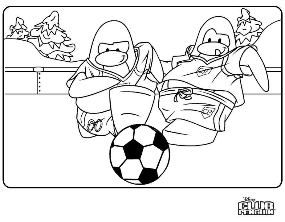 ぬりえページ: クラブペンギン (ビデオゲーム) #170340 - 無料の印刷可能なぬりえページ
