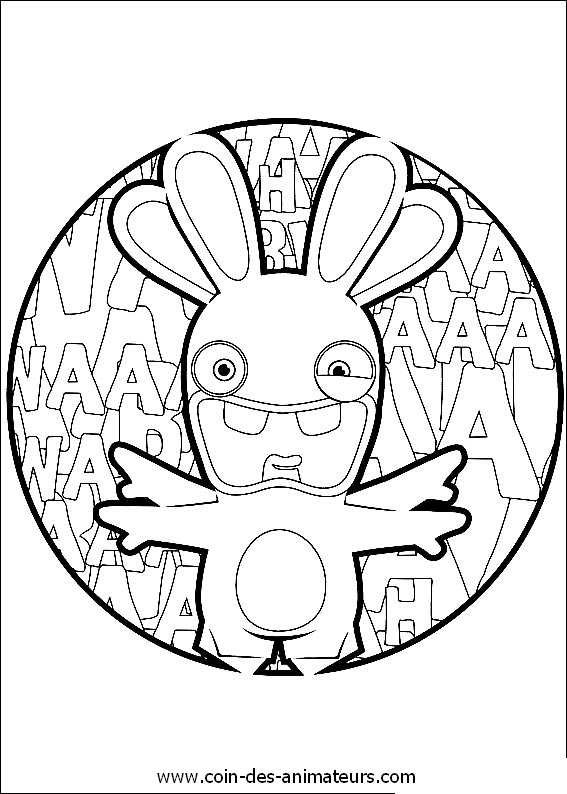 ぬりえページ: ウサギ (ビデオゲーム) #114729 - 無料の印刷可能なぬりえページ