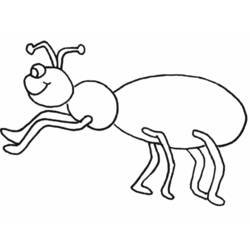 ぬりえページ: 蟻 (動物) #6933 - 無料の印刷可能なぬりえページ