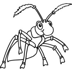 ぬりえページ: 蟻 (動物) #6936 - 無料の印刷可能なぬりえページ