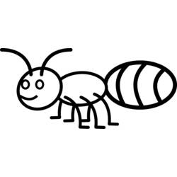 ぬりえページ: 蟻 (動物) #6937 - 無料の印刷可能なぬりえページ