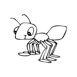 ぬりえページ: 蟻 (動物) #6988 - 無料の印刷可能なぬりえページ