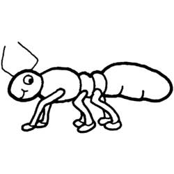 ぬりえページ: 蟻 (動物) #7028 - 無料の印刷可能なぬりえページ
