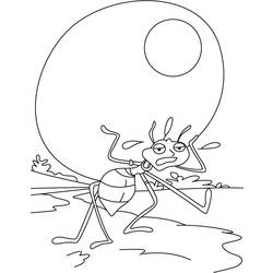 ぬりえページ: 蟻 (動物) #7030 - 無料の印刷可能なぬりえページ