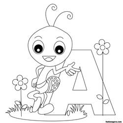 ぬりえページ: 蟻 (動物) #7065 - 無料の印刷可能なぬりえページ