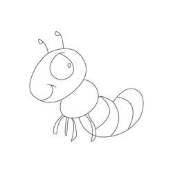 ぬりえページ: 蟻 (動物) #7083 - 無料の印刷可能なぬりえページ