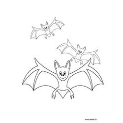 ぬりえページ: コウモリ (動物) #2062 - 無料の印刷可能なぬりえページ