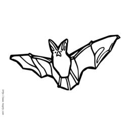 ぬりえページ: コウモリ (動物) #2068 - 無料の印刷可能なぬりえページ