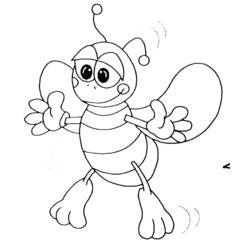 ぬりえページ: 蜂 (動物) #102 - 無料の印刷可能なぬりえページ