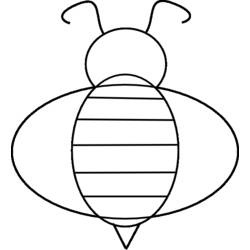 ぬりえページ: 蜂 (動物) #118 - 無料の印刷可能なぬりえページ