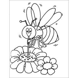 ぬりえページ: 蜂 (動物) #129 - 無料の印刷可能なぬりえページ