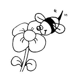 ぬりえページ: 蜂 (動物) #140 - 無料の印刷可能なぬりえページ