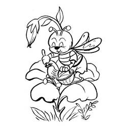 ぬりえページ: 蜂 (動物) #148 - 無料の印刷可能なぬりえページ