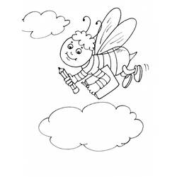 ぬりえページ: 蜂 (動物) #151 - 無料の印刷可能なぬりえページ