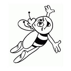 ぬりえページ: 蜂 (動物) #170 - 無料の印刷可能なぬりえページ