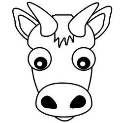 ぬりえページ: 牛肉 (動物) #1364 - 無料の印刷可能なぬりえページ