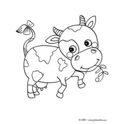 ぬりえページ: 牛肉 (動物) #1375 - 無料の印刷可能なぬりえページ