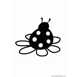ぬりえページ: てんとう虫 (動物) #3521 - 無料の印刷可能なぬりえページ
