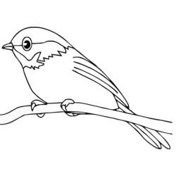 ぬりえページ: 鳥 (動物) #11840 - 無料の印刷可能なぬりえページ