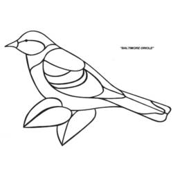 ぬりえページ: 鳥 (動物) #12138 - 無料の印刷可能なぬりえページ