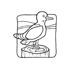 ぬりえページ: 鳥 (動物) #12146 - 無料の印刷可能なぬりえページ