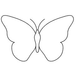 ぬりえページ: 蝶 (動物) #15701 - 無料の印刷可能なぬりえページ