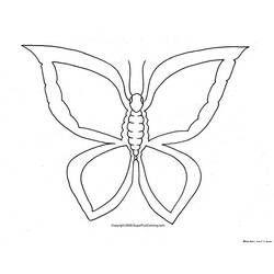 ぬりえページ: 蝶 (動物) #15756 - 無料の印刷可能なぬりえページ