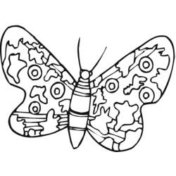 ぬりえページ: 蝶 (動物) #15769 - 無料の印刷可能なぬりえページ