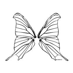ぬりえページ: 蝶 (動物) #15807 - 無料の印刷可能なぬりえページ