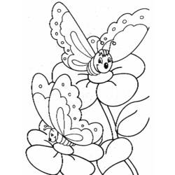 ぬりえページ: 蝶 (動物) #15833 - 無料の印刷可能なぬりえページ