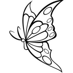 ぬりえページ: 蝶 (動物) #15848 - 無料の印刷可能なぬりえページ