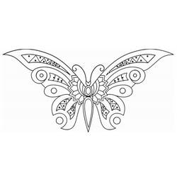 ぬりえページ: 蝶 (動物) #15851 - 無料の印刷可能なぬりえページ