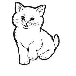 ぬりえページ: 猫 (動物) #1761 - 無料の印刷可能なぬりえページ