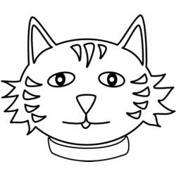 ぬりえページ: 猫 (動物) #1939 - 無料の印刷可能なぬりえページ