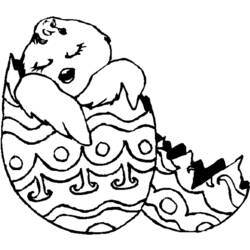 ぬりえページ: ひよこ (動物) #15453 - 無料の印刷可能なぬりえページ