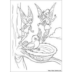 ぬりえページ: ひな鳥 (動物) #20117 - 無料の印刷可能なぬりえページ