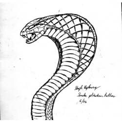 ぬりえページ: コブラ (動物) #3370 - 無料の印刷可能なぬりえページ