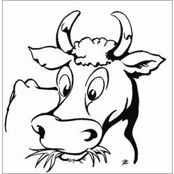 ぬりえページ: 牛 (動物) #13290 - 無料の印刷可能なぬりえページ