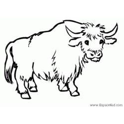 ぬりえページ: 牛 (動物) #13332 - 無料の印刷可能なぬりえページ