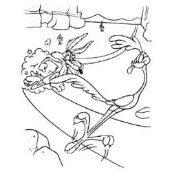 ぬりえページ: コヨーテ (動物) #4502 - 無料の印刷可能なぬりえページ