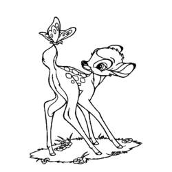 ぬりえページ: 鹿 (動物) #2659 - 無料の印刷可能なぬりえページ