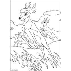 ぬりえページ: 鹿 (動物) #2703 - 無料の印刷可能なぬりえページ