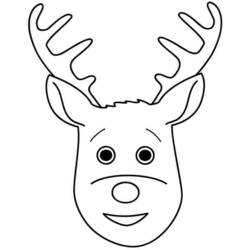 ぬりえページ: 鹿 (動物) #2730 - 無料の印刷可能なぬりえページ